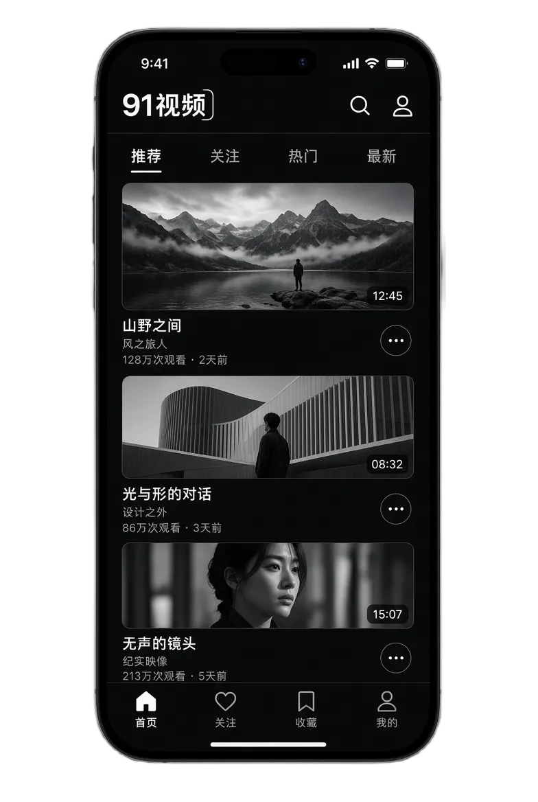 91视频APP移动端内容服务